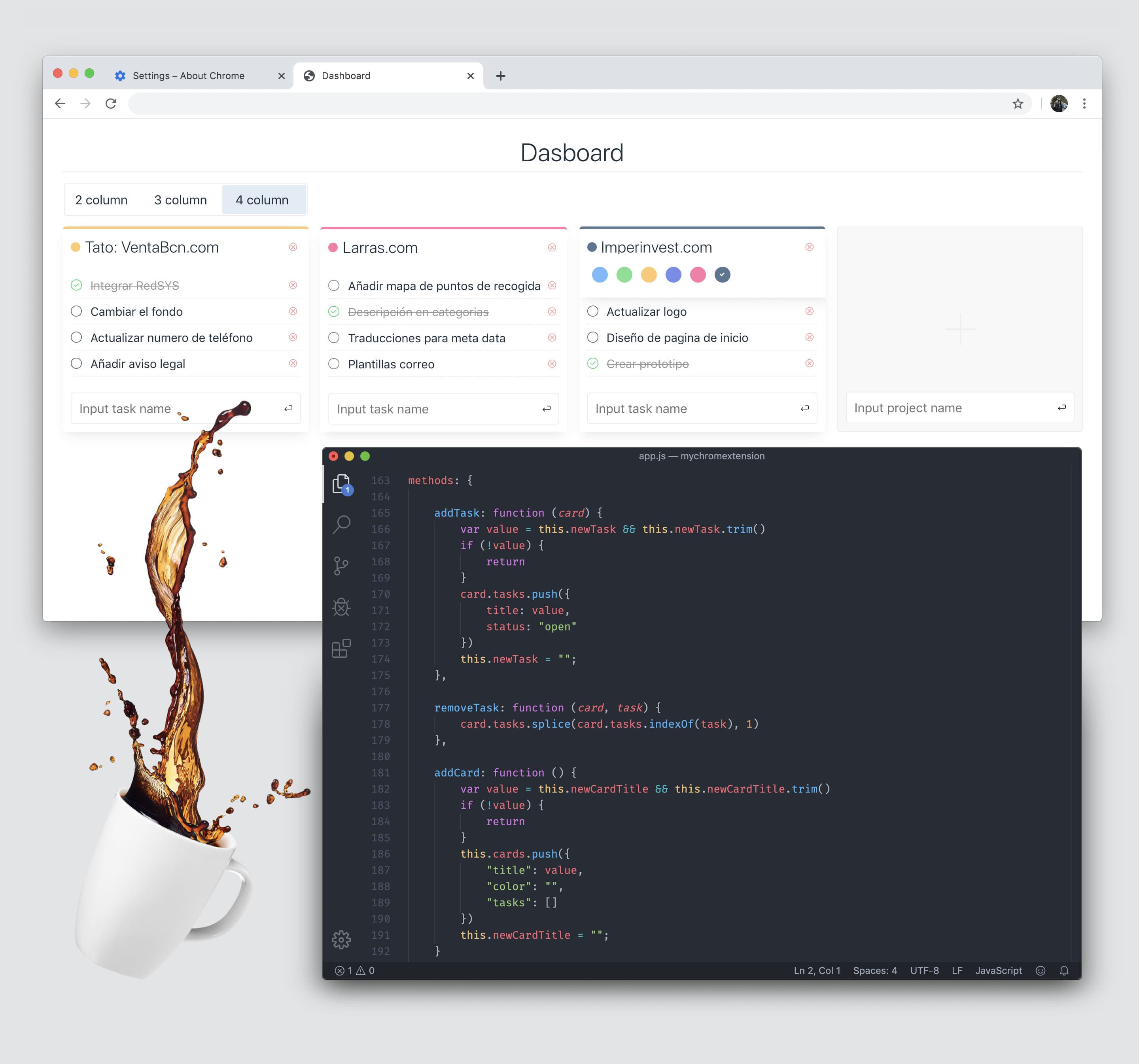 Менеджер задач для Google Chrome