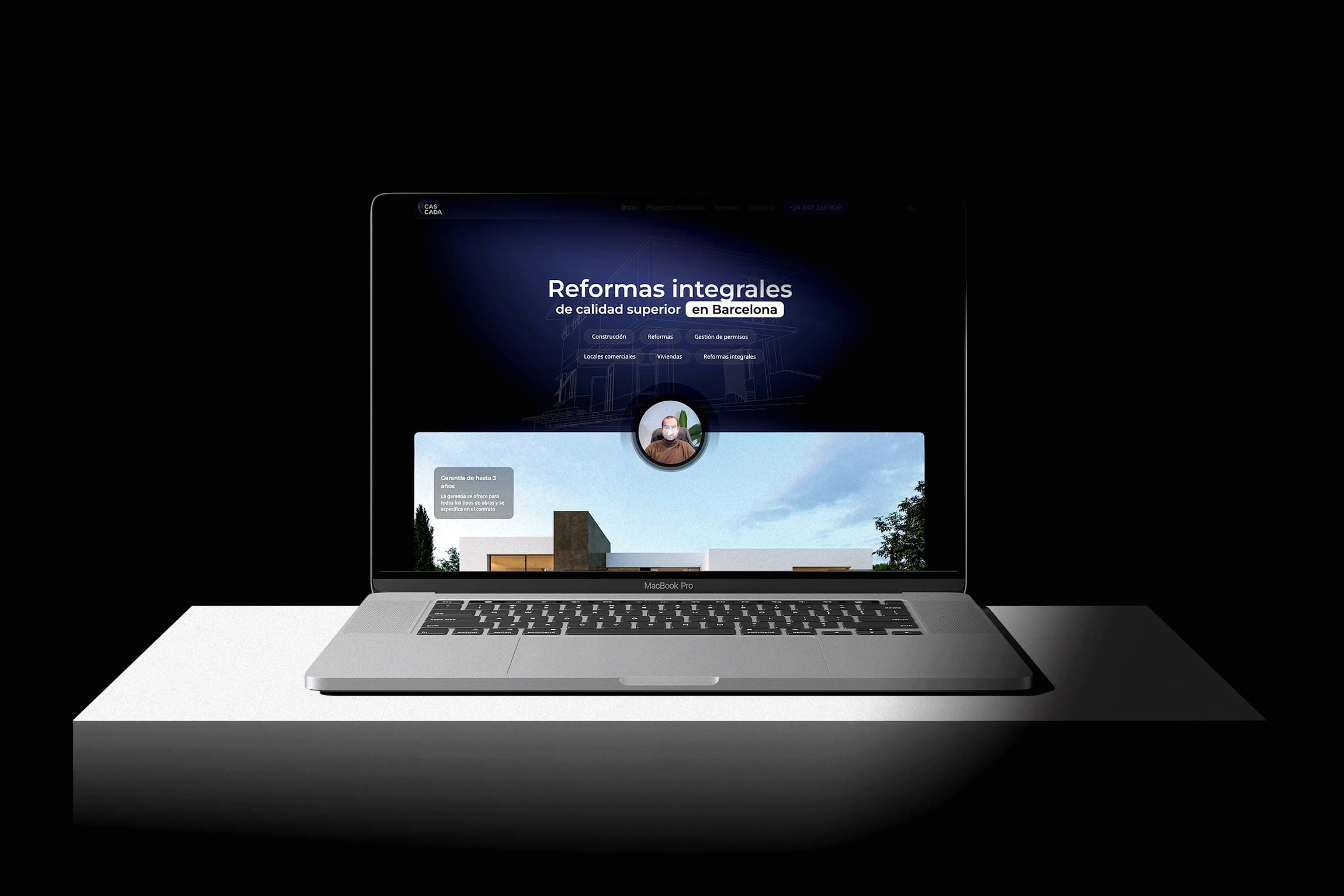 Сайт для Cascada Reformas Integrales