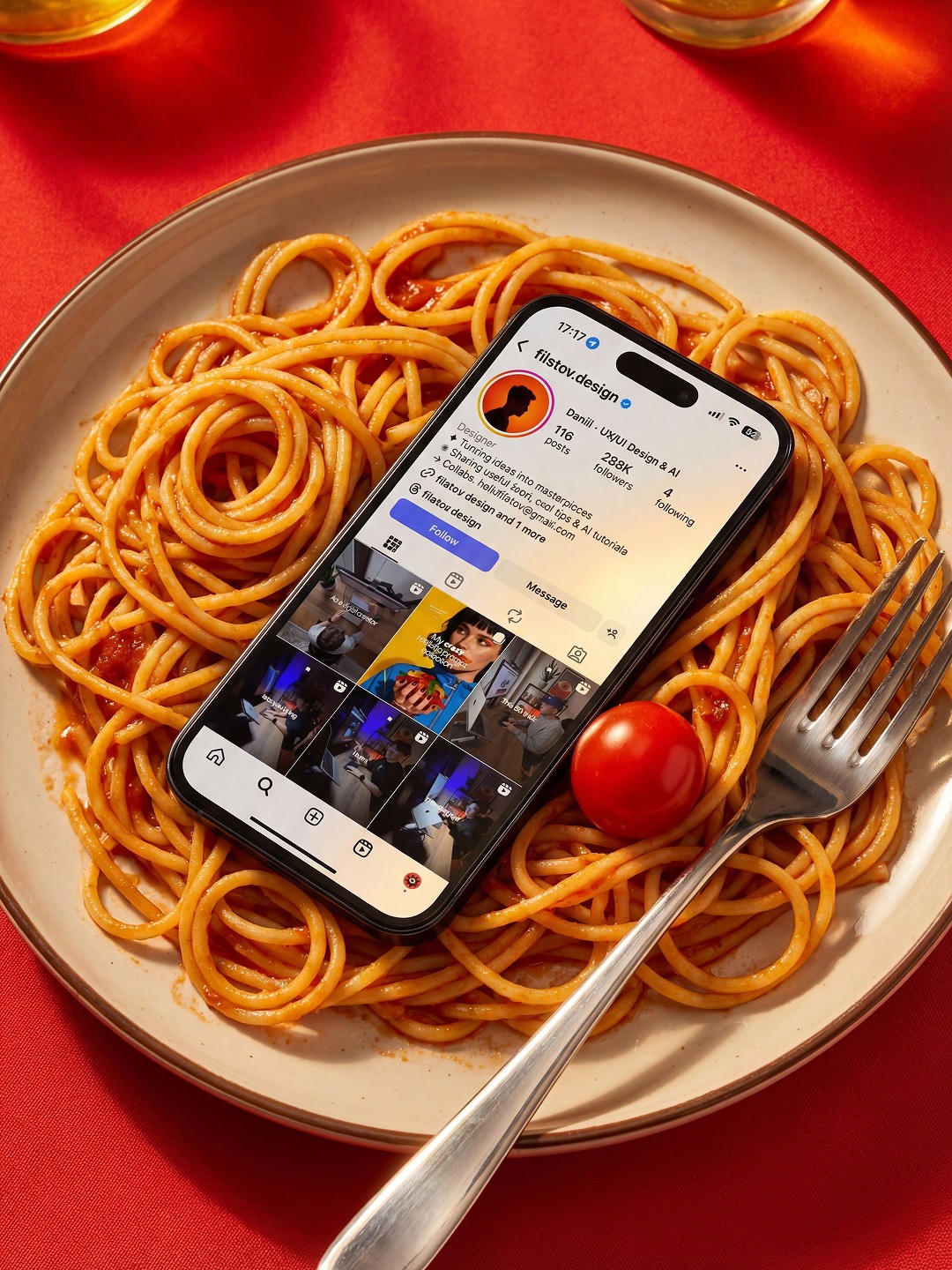 Spaghetti plate — вариант 1