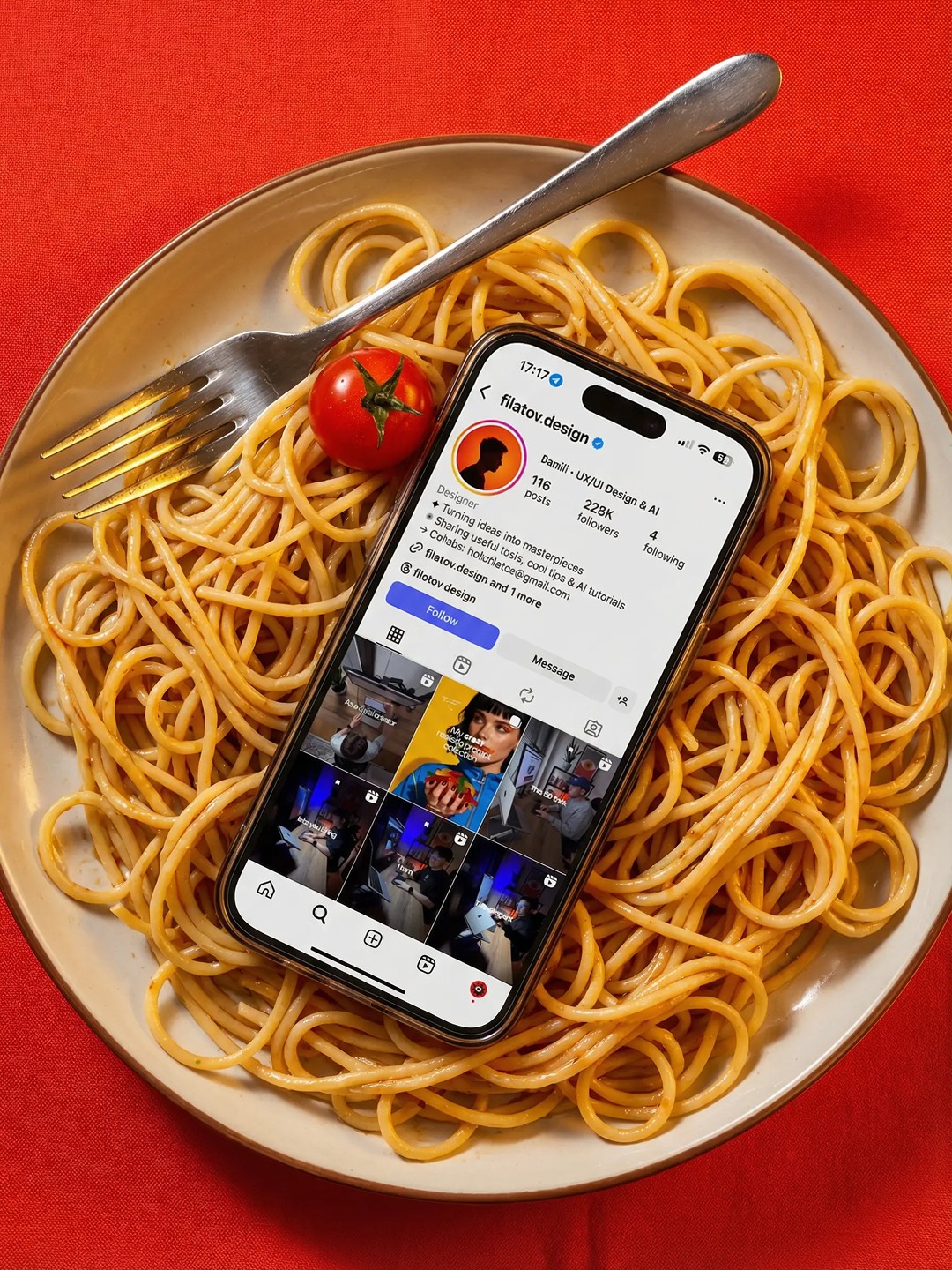 Spaghetti plate — вариант 2